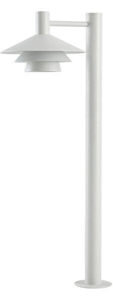Zewnętrzna Lampa Lucande, Montaro, biały, aluminium, nowoczesny