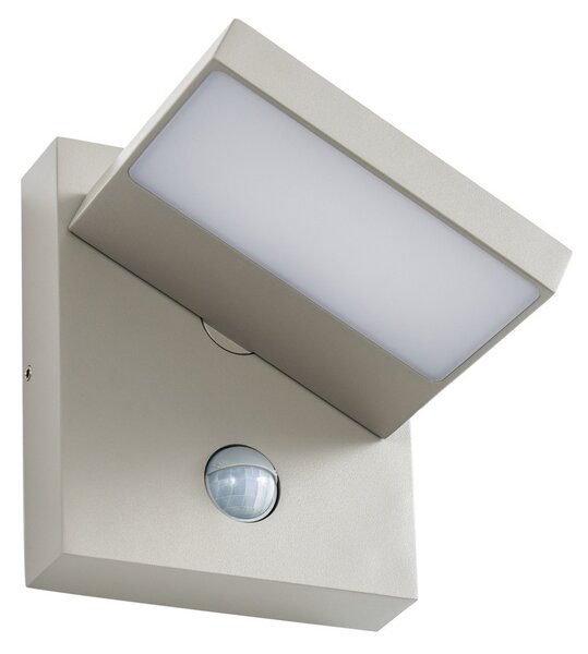 Zewnętrzna Lampa Lucande, Silvan, szary, aluminium, nowoczesny