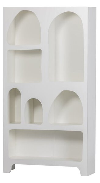 Biały regał 95x180 cm Caz – WOOOD