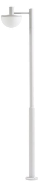 Zewnętrzna Lampa Lucande, Toras, ściemnialny, szary, aluminium, nowoczesny