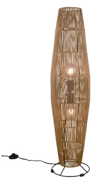 Naturalna lampa stojąca (wys. 103 cm) Miki – Reality