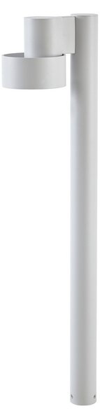 Zewnętrzna Lampa Lucande, Elune, szary, aluminium, nowoczesny