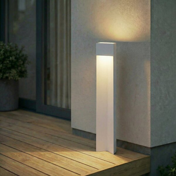 Zewnętrzna Lampa Lucande, Kaholo, szary, aluminium, nowoczesny