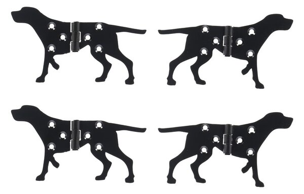 Metalowe zawiasy do drzwi 4 szt. Dog – Esschert Design