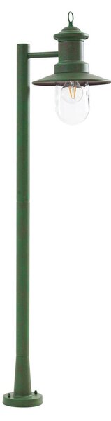 Zewnętrzna Lampa Lindby, Eloretta, ściemnialny, zielony, taras, metal, dworkowy | rustykalny