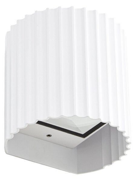 Zewnętrzna Lampa Lindby, Ralino, biały, taras, aluminium, nowoczesny