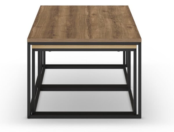Stoliki zestaw 3 szt. 60x110 cm Camelia – Marckeric