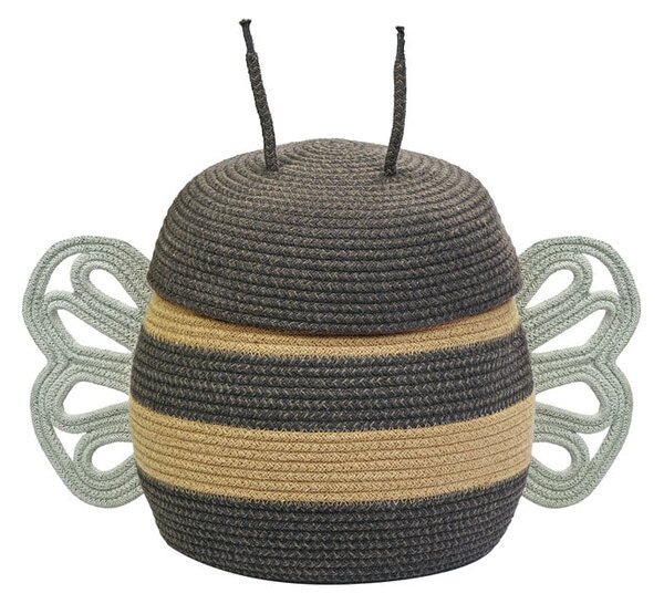 Tekstylny dziecięcy kosz na zabawki ø 30x32 cm Mama Bee – Lorena Canals