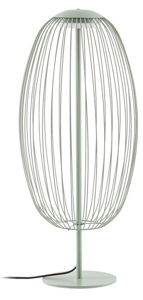 Zewnętrzna Lampa Lucande, Richi, zielony, metal, nowoczesny