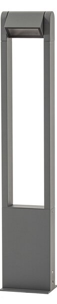Zewnętrzna Lampa Lindby, Meloni, czarny, taras, aluminium, nowoczesny