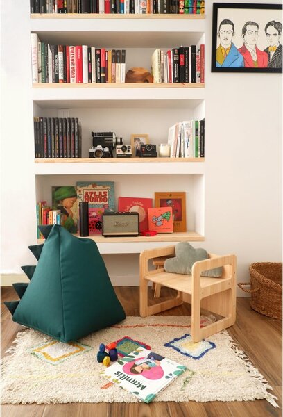 Zielony dziecięcy worek do siedzenia Dinosaur – Little Nice Things
