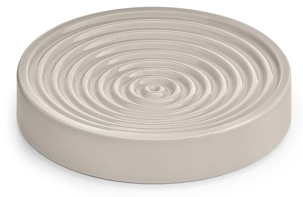Porcelanowa miska spowalniająca jedzenie dla kotów ø 16 cm Piatto Nougat S – MiaCara