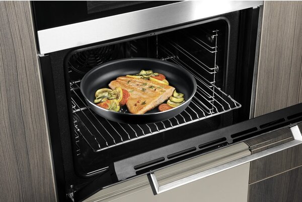 Zestaw aluminiowych patelni 3 el. Ingenio Easy Cook & Clean Black – Tefal