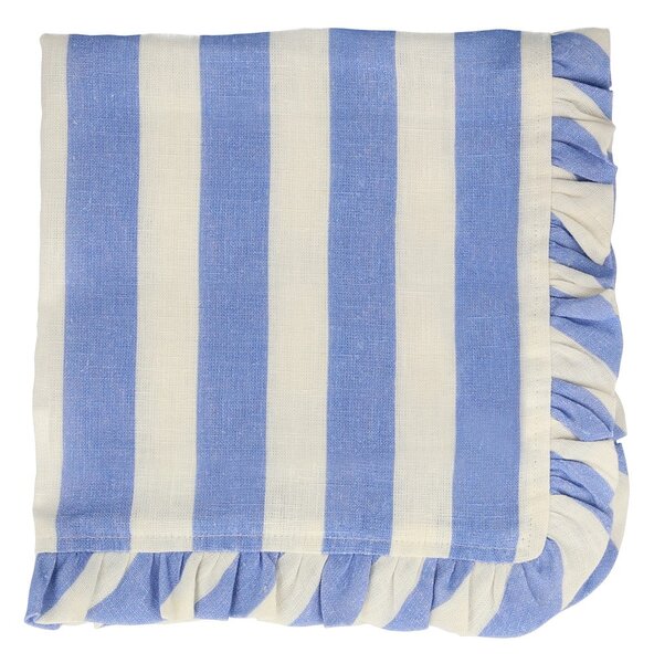 Serwetki zestaw 4 szt. lniane Stripe Ruffle – Meri Meri