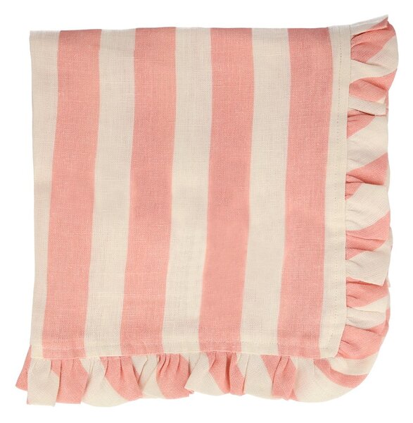 Serwetki zestaw 4 szt. lniane Stripe Ruffle – Meri Meri