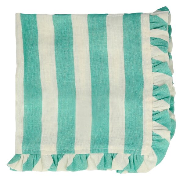 Serwetki zestaw 4 szt. lniane Stripe Ruffle – Meri Meri