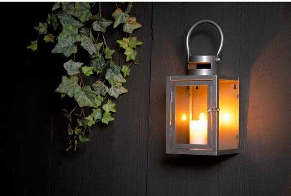 Metalowy lampion (wysokość 23 cm) Modern – Esschert Design