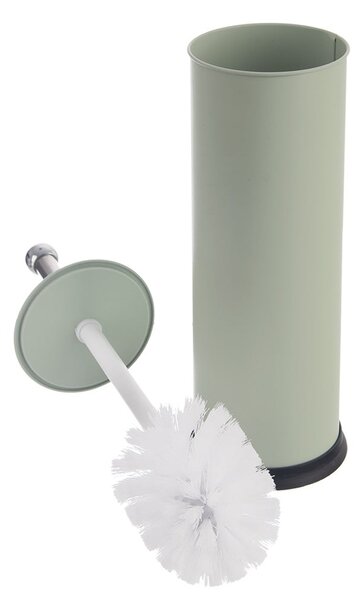 Jasnozielona metalowa szczotka do WC Greenish – Orion