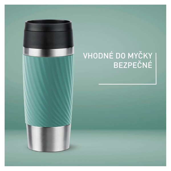 Jasnozielony kubek podróżny 360 ml – Tefal