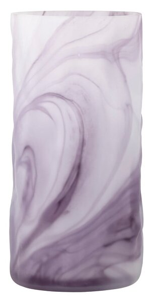 Fioletowy szklany ręcznie wykonany wazon (wysokość 24,5 cm) Moore – Bloomingville