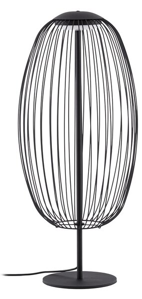 Zewnętrzna Lampa Lucande, Richi, czarny, metal, nowoczesny