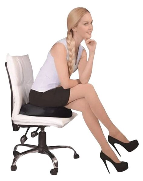 Poduszka ergonomiczna wypełniona pianką pamięciową ø 44 cm Bagel – Mila Home