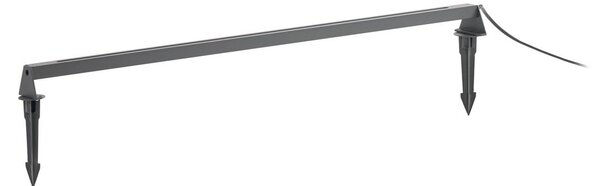 Zewnętrzna Lampa Lindby, Zavio, czarny, taras, aluminium, nowoczesny