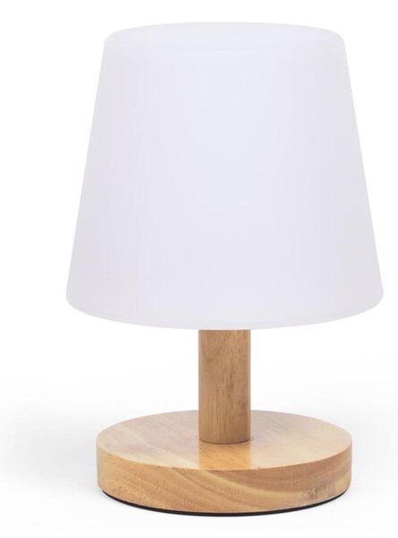 Naturalna lampa stołowa LED ze ściemniaczem (wys. 22 cm) Ambar – Kave Home