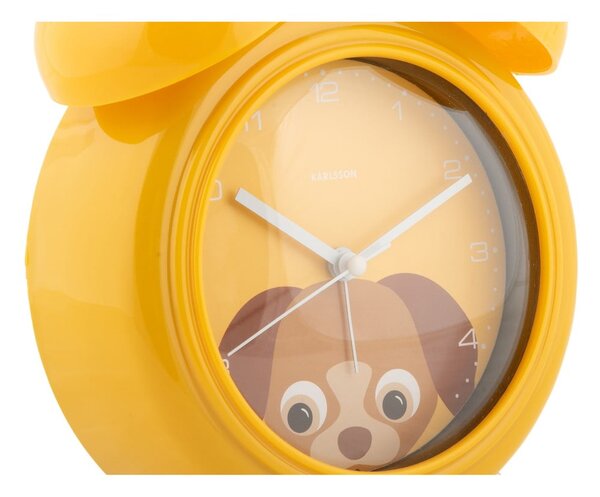 Budzik dla dzieci ø 15 cm Peekaboo Dog – Karlsson