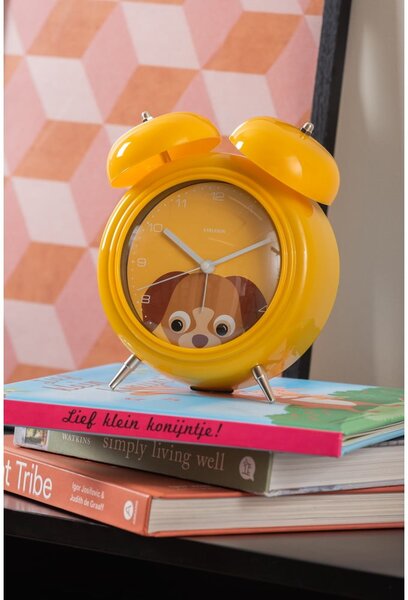 Budzik dla dzieci ø 15 cm Peekaboo Dog – Karlsson