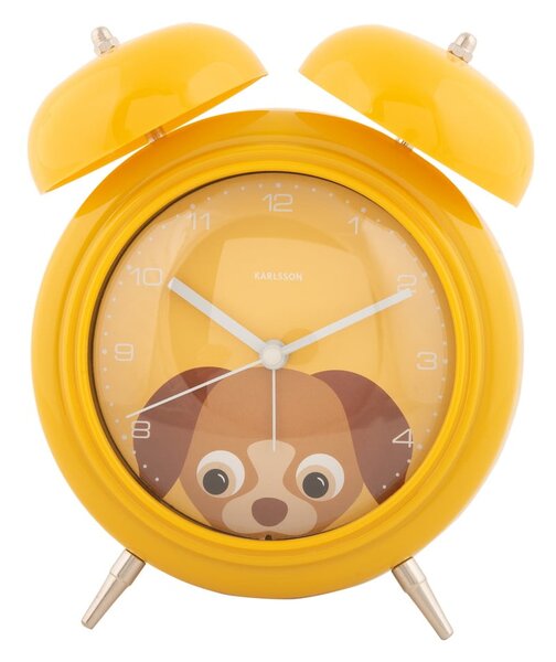 Budzik dla dzieci ø 15 cm Peekaboo Dog – Karlsson