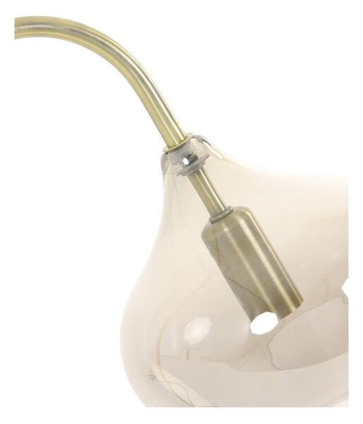 Lampa stojąca w kolorze złota (wysokość 160 cm) Rakel – Light & Living