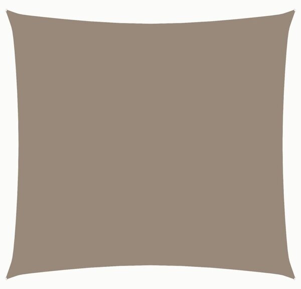 Kwadratowy żagiel ogrodowy, tkanina oxford, 3x3 m, taupe