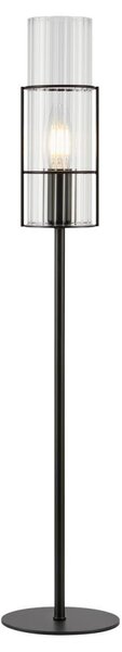 Markslöjd Markslöjd 108556 - Lampa stołowa TUBO 1xE14/40W/230V 65 cm czarne/clear ML1248