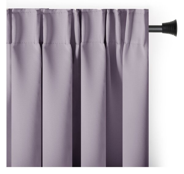 Szaroróżowa zasłona częściowo zaciemniająca (dimout) 140x270 cm Kierra – Restilo