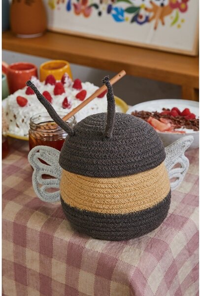 Tekstylny dziecięcy kosz na zabawki ø 15x15 cm Baby Bee – Lorena Canals