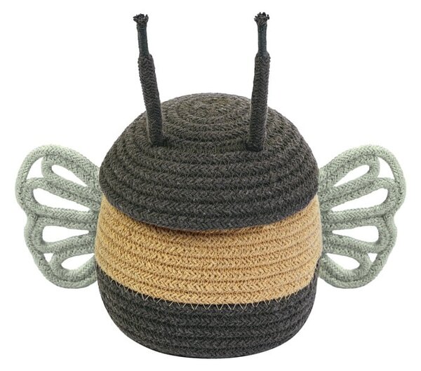 Tekstylny dziecięcy kosz na zabawki ø 15x15 cm Baby Bee – Lorena Canals