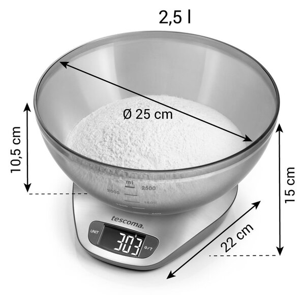 Cyfrowa waga kuchenna Grand chef – Tescoma