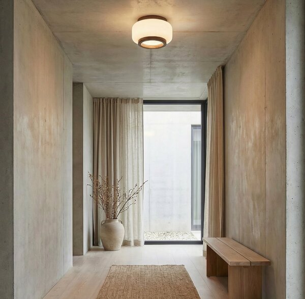 Lampy sufitowe Quitani, Shiro, ściemnialny, biały, salon, szkło, design