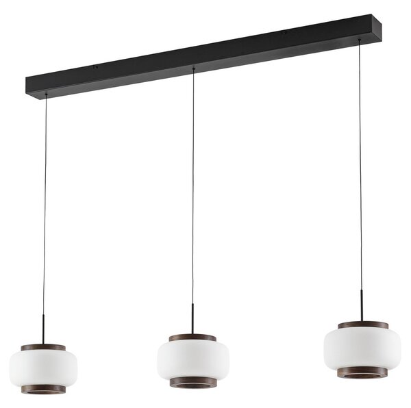 Lampa Wisząca Quitani, Shiro, ściemnialny, biały, salon, szkło, design