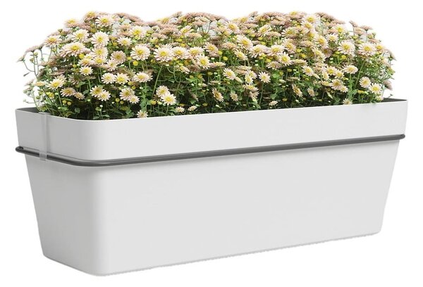 Wisząca/samonawadniająca doniczka z plastiku z recyklingu 50 cm Capri – Artevasi
