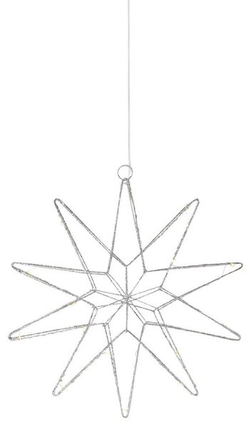 Markslöjd Markslöjd 705750 - LED Dekoracja bożonarodzeniowa GLEAM LED/0,6W/3xAA srebrna ML1329