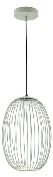 Zewnętrzna Lampa Lucande, Richi, ściemnialny, zielony, metal, nowoczesny