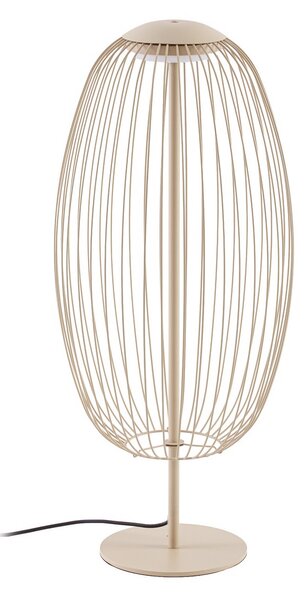 Zewnętrzna Lampa Lucande, Richi, beżowy, metal, nowoczesny