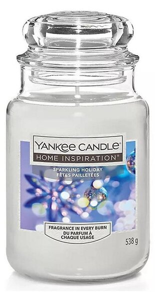 Yankee Candle Yankee Candle - Świeca zapachowa SPARKLING HOLIDAY duża 538g 110-150 godziny YC0004