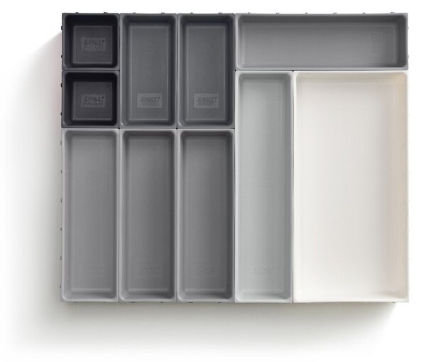 Szary regulowany organizer do szuflady Joseph Joseph Blox