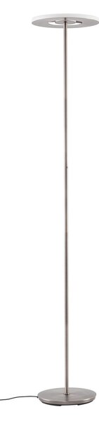Lampa Podłogowa Lucande, Raymond, ściemnialny, metaliczny, salon, metal, nowoczesny