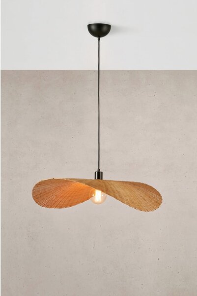 Lampa wisząca z bambusowym kloszem ø 70 cm Rayo – Markslöjd