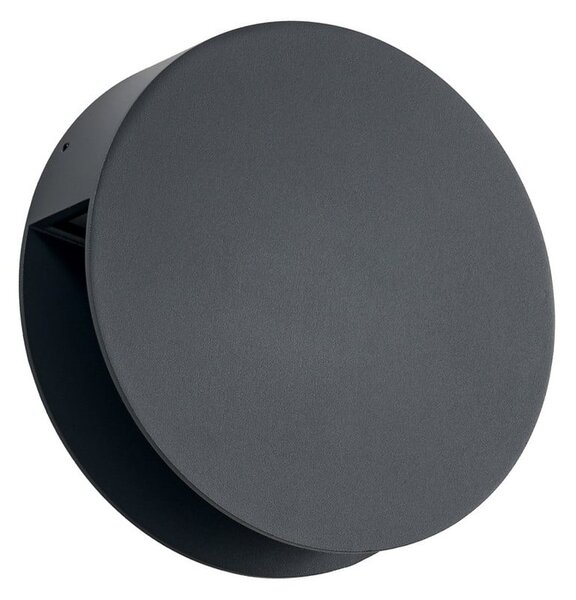 Zewnętrzna Lampa Lucande, Advero, czarny, aluminium, nowoczesny