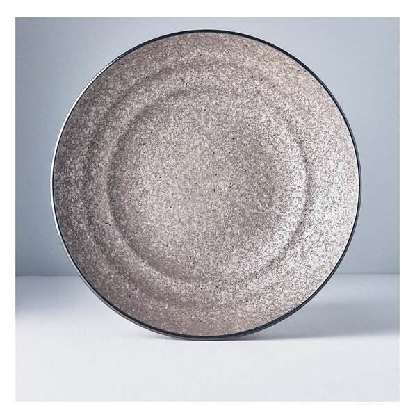 Beżowa ceramiczna miska do serwowania MIJ Earth, ø 29 cm